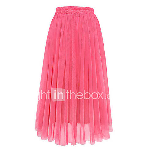 Dames Normale Schommel Rokken Effen huismerk kopen in de aanbieding