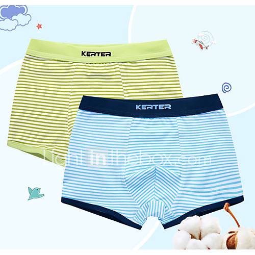 Kinderen Jongens Heel Simpel Gestreept Katoen Ondergoed Sokken Blauw huismerk kopen in de aanbieding