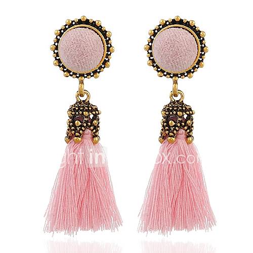 Dames Druppel Oorbellen Tupsu Bohemien Zoet Sieraden Rood Roze Donkergroen Voor Feest Festival huismerk kopen in de aanbieding Dames Druppel Oorbellen Tupsu Bohemien Zoet Sieraden Rood Roze Donkergroen Voor Feest Festival huismerk kopen in de aanbieding