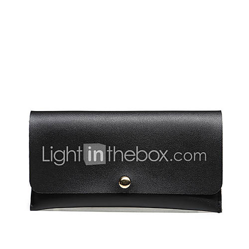 Dames Tassen Pu Portomonnees Knopen Blozend Roze Grijs Wijn huismerk kopen in de aanbieding