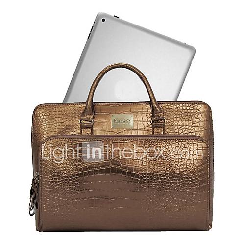 Dames Tassen Pu Schoudertas Rits Krokodil Champagne Zwart Wijn huismerk kopen in de aanbieding