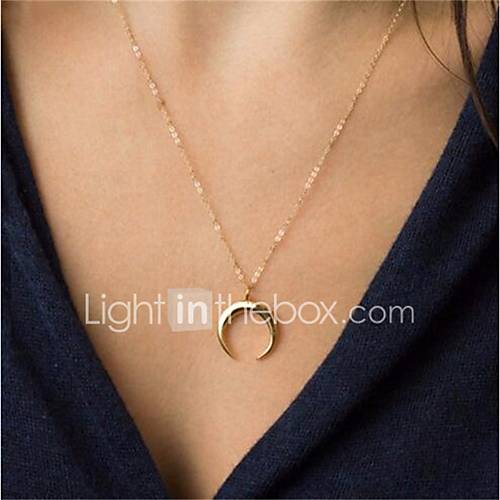Dames Drijven Hangertjes Ketting Moon Crescent Dubbele Hoorn Vintage Modieus Goud Zilver Kettingen Sieraden Voor Dagelijks Uitgaan huismerk kopen in de aanbieding Dames Drijven Hangertjes Ketting Moon Crescent Dubbele Hoorn Vintage Modieus Goud Zilver Kettingen Sieraden Voor Dagelijks Uitgaan huismerk kopen in de aanbieding
