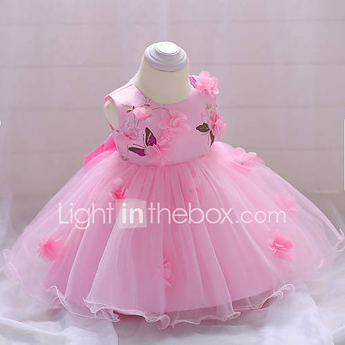 Baby Meisjes Actief Feest Uitgaan Bloemen Kant Print Mouwloos Katoen Polyester Jurk Blozend Roze Schattig huismerk kopen in de aanbieding Baby Meisjes Actief Feest Uitgaan Bloemen Kant Print Mouwloos Katoen Polyester Jurk Blozend Roze Schattig huismerk kopen in de aanbieding