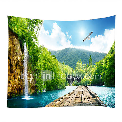 Tuin Thema Landschap Muurdecoratie 100 Polyester Hedendaagse Muurkunst Wandkleden Van huismerk kopen in de aanbieding Tuin Thema Landschap Muurdecoratie 100 Polyester Hedendaagse Muurkunst Wandkleden Van huismerk kopen in de aanbieding