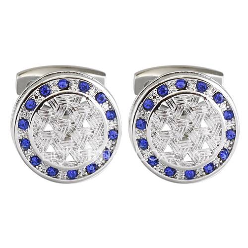 Cirkelvorm Blauw Manchetknopen Koper Klassiek Vintage Heren Kostuum Juwelen Voor Dagelijks Formeel huismerk kopen in de aanbieding Cirkelvorm Blauw Manchetknopen Koper Klassiek Vintage Heren Kostuum Juwelen Voor Dagelijks Formeel huismerk kopen in de aanbieding