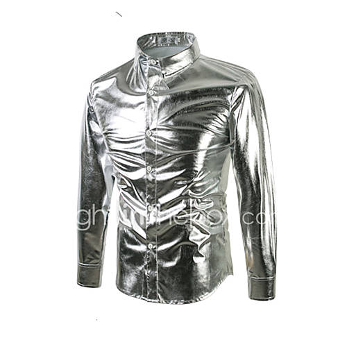 Heren Street Chic Overhemd Katoen Feest Effen Gestreept Opstaande Boord Slank Goud Xl Lange Mouw Lente Zomer huismerk kopen in de aanbieding Heren Street Chic Overhemd Katoen Feest Effen Gestreept Opstaande Boord Slank Goud Xl Lange Mouw Lente Zomer huismerk kopen in de aanbieding
