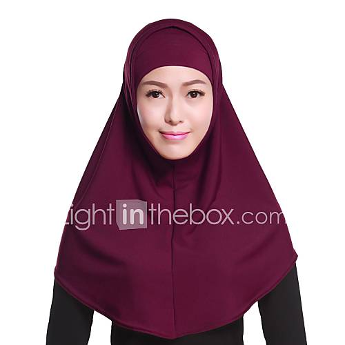 Dames Standaard Linnen Effen Hidjab huismerk kopen in de aanbieding