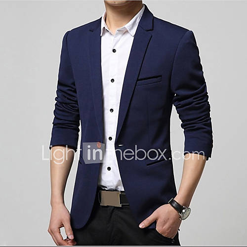 Heren Dagelijks Werk Lente Herfst Grote Maten Normaal Blazer Effen Overhemdkraag Lange Mouw Katoen Polyester Wijn Licht Blauw Khaki Xxxl 4Xl Xxxxxl huismerk kopen in de aanbieding Heren Dagelijks Werk Lente Herfst Grote Maten Normaal Blazer Effen Overhemdkraag Lange Mouw Katoen Polyester Wijn Licht Blauw Khaki Xxxl 4Xl Xxxxxl huismerk kopen in de aanbieding