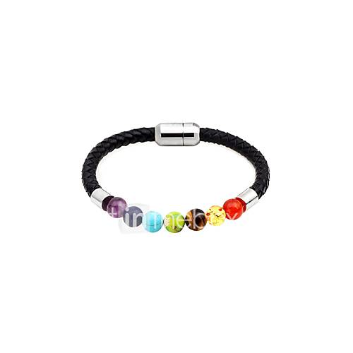 Dames Agaat Kralenarmband Lederen Armbanden Leder Modieus Sieraden Goud Zwart Regenboog Voor Dagelijks Afspraakje huismerk kopen in de aanbieding Dames Agaat Kralenarmband Lederen Armbanden Leder Modieus Sieraden Goud Zwart Regenboog Voor Dagelijks Afspraakje huismerk kopen in de aanbieding