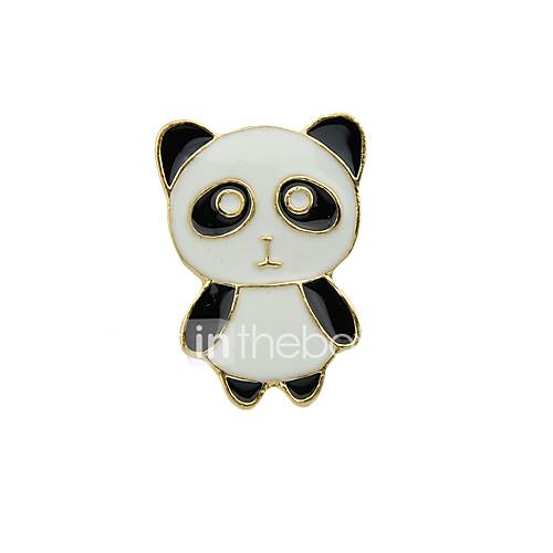 Broches Panda Dames Standaard Modieus Broche Sieraden Zwart Voor Dagelijks Afspraakje huismerk kopen in de aanbieding