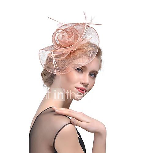 Vlas Veren Fascinators Hatut Helm Met Veer 1Pc Bruiloft Speciale Gelegenheden huismerk kopen in de aanbieding Vlas Veren Fascinators Hatut Helm Met Veer 1Pc Bruiloft Speciale Gelegenheden huismerk kopen in de aanbieding