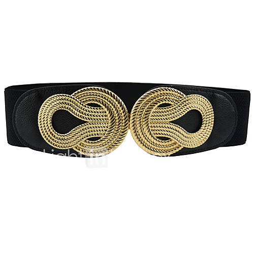 Dames Leder Legering Effen Skinny Riem huismerk kopen in de aanbieding