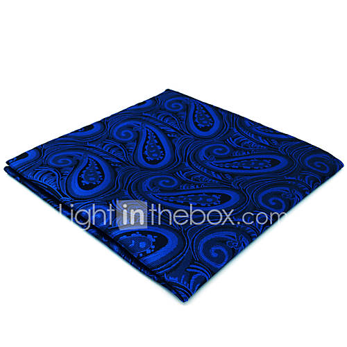 Heren Vintage Feest Werk Kleurenblok Paisley Jacquard Pochetten huismerk kopen in de aanbieding