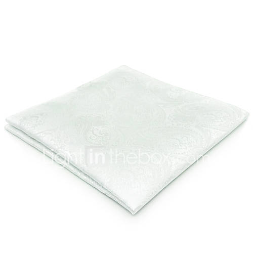 Heren Vintage Feest Werk Effen Paisley Jacquard Pochetten huismerk kopen in de aanbieding