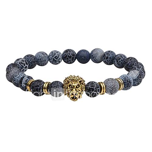 Heren Vulkanische Steen Kralen Kralenarmband Leeuw Vintage Modieus Armbanden Sieraden Zwart Zilver Bruin Voor Lahja Straat huismerk kopen in de aanbieding Heren Vulkanische Steen Kralen Kralenarmband Leeuw Vintage Modieus Armbanden Sieraden Zwart Zilver Bruin Voor Lahja Straat huismerk kopen in de aanbieding