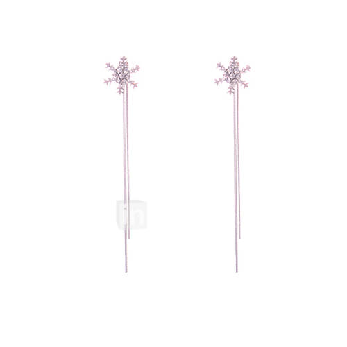 Lang Druppel Oorbellen Sterling Zilver Sneeuwvlok Dames Koreaans Zoet Modieus Sieraden Voor Feest huismerk kopen in de aanbieding Lang Druppel Oorbellen Sterling Zilver Sneeuwvlok Dames Koreaans Zoet Modieus Sieraden Voor Feest huismerk kopen in de aanbieding