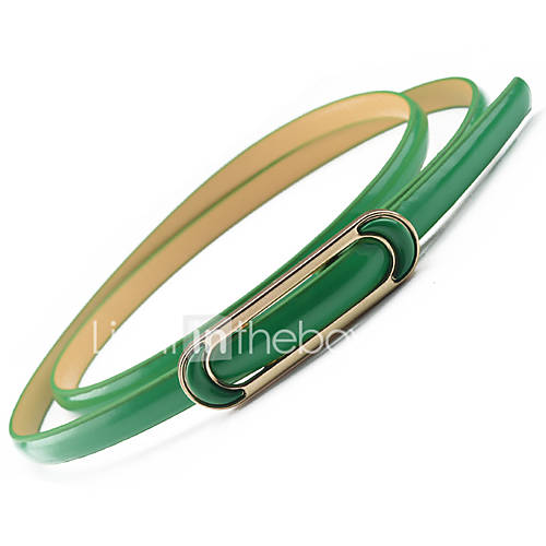 Dames Werk Legering Effen Skinny Riem huismerk kopen in de aanbieding