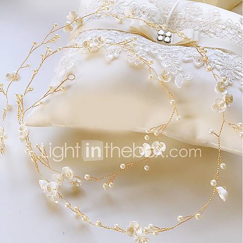 Imitatieparel Kralen Helm Met Kristal 1 Stuks Bruiloft Speciale Gelegenheden huismerk kopen in de aanbieding