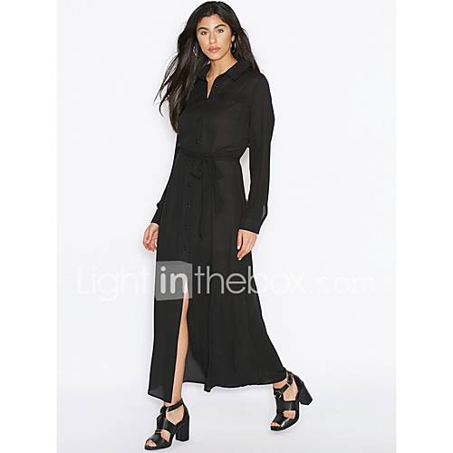 Dames Grote Maten Werk Street Chic Verfijnd Slank Recht Schede Wijd Uitlopend Jurk Effen Split V Hals Maxi Hoge Taille Sexy huismerk kopen in de aanbieding Dames Grote Maten Werk Street Chic Verfijnd Slank Recht Schede Wijd Uitlopend Jurk Effen Split V Hals Maxi Hoge Taille Sexy huismerk kopen in de aanbieding