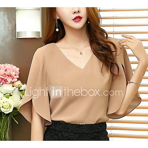 Dames Vintage Kwastje T Shirt Katoen Effen Pofmouw Zwart Wit Xl Flare Mouwen huismerk kopen in de aanbieding