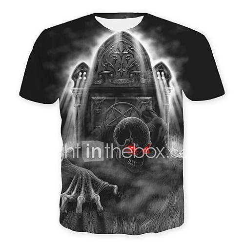 Heren Schedel Standaard Print Grote Maten T Shirt Club Doodskoppen Ronde Hals Zwart Xl Korte Mouw Zomer huismerk kopen in de aanbieding Heren Schedel Standaard Print Grote Maten T Shirt Club Doodskoppen Ronde Hals Zwart Xl Korte Mouw Zomer huismerk kopen in de aanbieding
