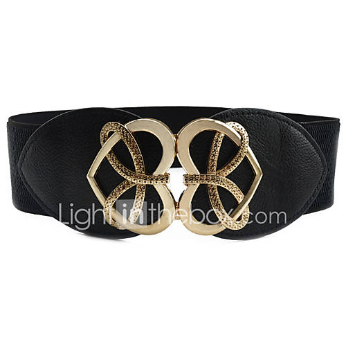 Dames Werk Leder Legering Effen Skinny Riem huismerk kopen in de aanbieding