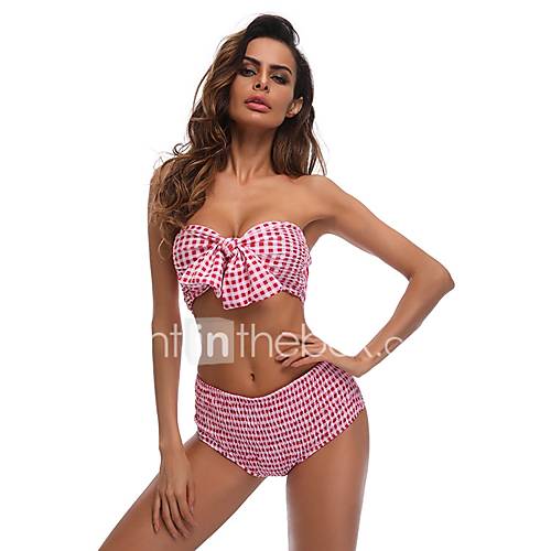 Dames Standaard Boho Strapless Blauw Zwart Blozend Roze Bandeau Hoge Taille Bikini Zwemkleding Blokken Wit Strik M L Xl Sexy huismerk kopen in de aanbieding Dames Standaard Boho Strapless Blauw Zwart Blozend Roze Bandeau Hoge Taille Bikini Zwemkleding Blokken Wit Strik M L Xl Sexy huismerk kopen in de aanbieding