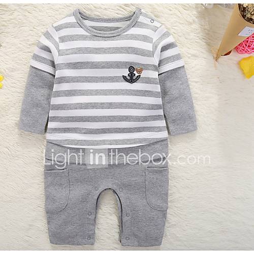 Baby Jongens Standaard Dagelijks Effen Gestreept Kleurenblok Opdrukken Patchwork Lange Mouw Katoen Polyester Eendelig Marineblauw huismerk kopen in de aanbieding Baby Jongens Standaard Dagelijks Effen Gestreept Kleurenblok Opdrukken Patchwork Lange Mouw Katoen Polyester Eendelig Marineblauw huismerk kopen in de aanbieding