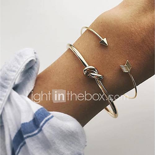 2Pcs Dames Geknoopt Cuff Armbanden Armband Set Twist Circle Heel Simpel Klassiek Modieus Sieraden Goud Voor Feest Afspraakje Feestdagen huismerk kopen in de aanbieding 2Pcs Dames Geknoopt Cuff Armbanden Armband Set Twist Circle Heel Simpel Klassiek Modieus Sieraden Goud Voor Feest Afspraakje Feestdagen huismerk kopen in de aanbieding