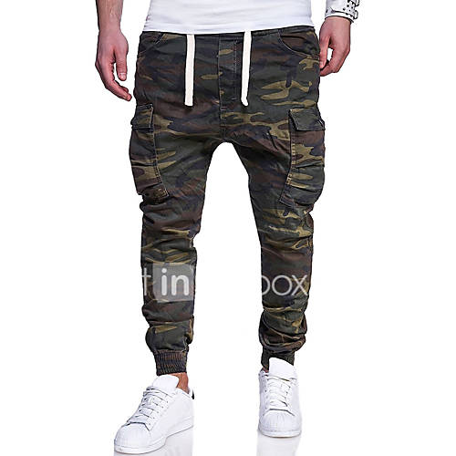 Heren Standaard Militair Grote Maten Katoen Slank Chinos Zwaar Ladingbroek Broek Kleurenblok Camouflage Print Leger Groen Weekend huismerk kopen in de aanbieding Heren Standaard Militair Grote Maten Katoen Slank Chinos Zwaar Ladingbroek Broek Kleurenblok Camouflage Print Leger Groen Weekend huismerk kopen in de aanbieding
