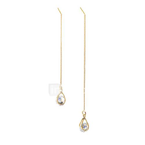 Dames Kristal Lang Druppel Oorbellen Zoet Modieus Sieraden Goud Zilver Voor School Uitgaan 1 Paar huismerk kopen in de aanbieding Dames Kristal Lang Druppel Oorbellen Zoet Modieus Sieraden Goud Zilver Voor School Uitgaan 1 Paar huismerk kopen in de aanbieding