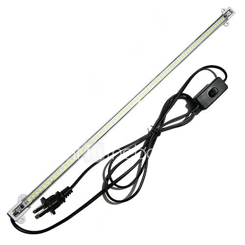 Zdm 1Pc Waterdicht 15W 100Cm 144 X 2835 Smd Stijve Led Lichtbalken Ac220V Koud Wit Warm Licht Eu Us Plug Met Schakelaar huismerk kopen in de aanbieding