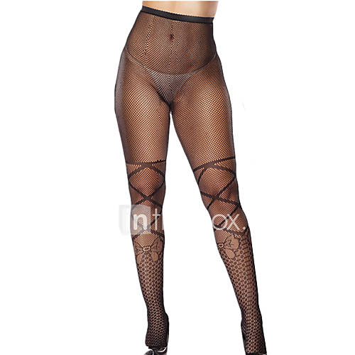 Dames Dun Sexy Panty Jacquard Netstof Werk huismerk kopen in de aanbieding