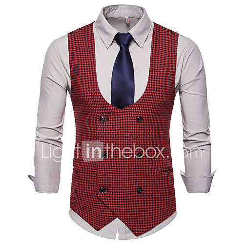 Heren Dagelijks Werk Zakelijk Standaard Herfst Winter Grote Maten Normaal Vest Pied De Poule V Hals Mouwloos Katoen Polyester Zwart Rood Leger Groen Xxl Xxxl 4Xl Business Casual huismerk kopen in de aanbieding Heren Dagelijks Werk Zakelijk Standaard Herfst Winter Grote Maten Normaal Vest Pied De Poule V Hals Mouwloos Katoen Polyester Zwart Rood Leger Groen Xxl Xxxl 4Xl Business Casual huismerk kopen in de aanbieding