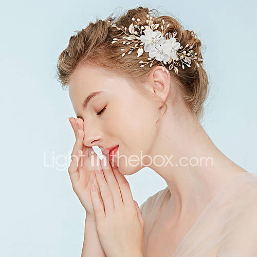 Legering Hiusten Kaltaiset Met Imitatieparel Bloemen 1Pc Bruiloft Feest Uitgaan Helm huismerk kopen in de aanbieding Legering Hiusten Kaltaiset Met Imitatieparel Bloemen 1Pc Bruiloft Feest Uitgaan Helm huismerk kopen in de aanbieding