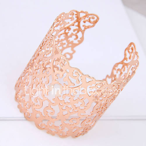 Dames Cuff Armbanden Bloem Heel Simpel Europees Modieus Sieraden Goud Zilver Rose Voor Dagelijks Club huismerk kopen in de aanbieding Dames Cuff Armbanden Bloem Heel Simpel Europees Modieus Sieraden Goud Zilver Rose Voor Dagelijks Club huismerk kopen in de aanbieding