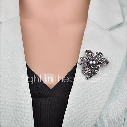 Dames 3D Broches Imitatieparel Bloem Vintage Europees Broche Sieraden Zwart Voor Avond Feest Toimisto Ura huismerk kopen in de aanbieding Dames 3D Broches Imitatieparel Bloem Vintage Europees Broche Sieraden Zwart Voor Avond Feest Toimisto Ura huismerk kopen in de aanbieding
