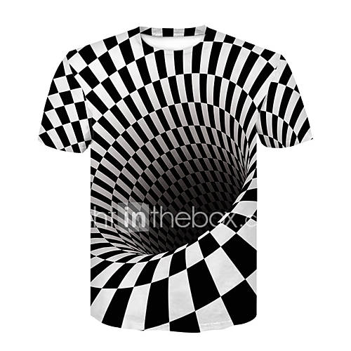 Heren Standaard Street Chic Print T Shirt Club Kleurenblok 3D Ronde Hals Zwart Wit Us34 Korte Mouw Zomer huismerk kopen in de aanbieding Heren Standaard Street Chic Print T Shirt Club Kleurenblok 3D Ronde Hals Zwart Wit Us34 Korte Mouw Zomer huismerk kopen in de aanbieding