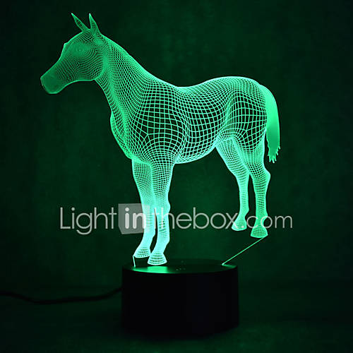 1 Set 3D Nachtlampje Usb Creatief Touch Sensor Met Poort 5 huismerk kopen in de aanbieding