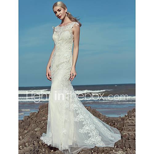 Trompet Zeemeermin Scoop Neck Tot De Grond Kant Tule Op Maat Gemaakte Trouwjurken Met Kralen Door Lan Ting Bride huismerk kopen in de aanbieding Trompet Zeemeermin Scoop Neck Tot De Grond Kant Tule Op Maat Gemaakte Trouwjurken Met Kralen Door Lan Ting Bride huismerk kopen in de aanbieding