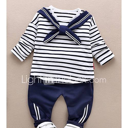 Baby Jongens Standaard Dagelijks Gestreept Lange Mouw Normaal Katoen Polyester Kledingset Rood Peuter huismerk kopen in de aanbieding Baby Jongens Standaard Dagelijks Gestreept Lange Mouw Normaal Katoen Polyester Kledingset Rood Peuter huismerk kopen in de aanbieding
