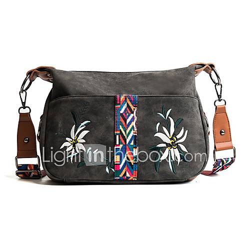 Dames Tassen Synteettinen Schoudertas Rits Klaver Zwart Grijs huismerk kopen in de aanbieding