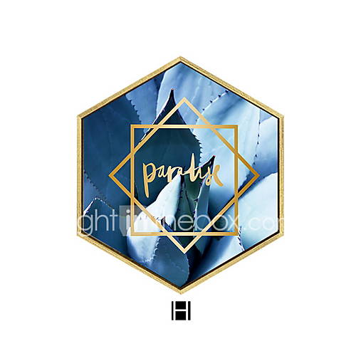 Ingelijst Olieverfschilderij Abstract Metaal Illustratie huismerk kopen in de aanbieding