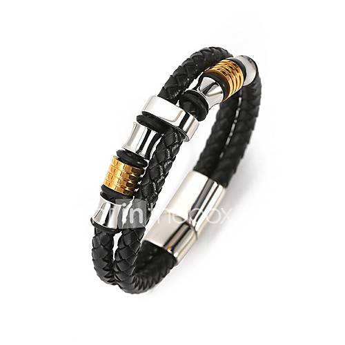 Heren Gevlochten Kralen Cuff Armbanden Kralenarmband Lederen 18 Karaats Verguld Titanium Staal Creatief Statement Stijlvol Uniek Ontwerp Sieraden Goud Wit Voor Dagelijks huismerk kopen in de aanbieding Heren Gevlochten Kralen Cuff Armbanden Kralenarmband Lederen 18 Karaats Verguld Titanium Staal Creatief Statement Stijlvol Uniek Ontwerp Sieraden Goud Wit Voor Dagelijks huismerk kopen in de aanbieding