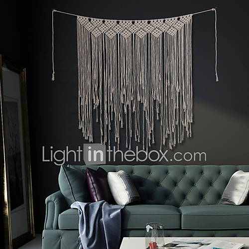 Rechthoekig Muurdecoratie Polyesteri Vintage Muurkunst Wandkleden Decoratie huismerk kopen in de aanbieding