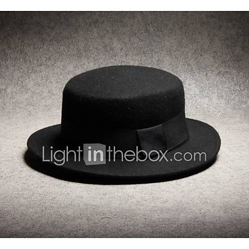 Heren Polyestereffen Fedora Hoed Zwart huismerk kopen in de aanbieding