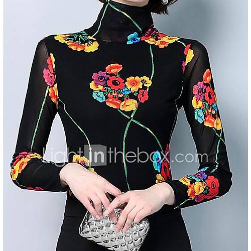 Dames T Shirt Katoen Effen Bloemen Zwart Xl huismerk kopen in de aanbieding Dames T Shirt Katoen Effen Bloemen Zwart Xl huismerk kopen in de aanbieding