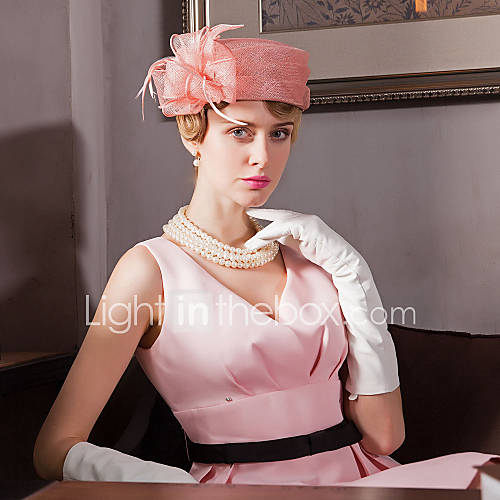 Dames Feest Linnen Bolhoed Cloche Hoed huismerk kopen in de aanbieding