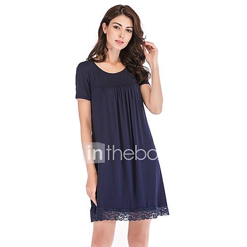 Dames Ronde Hals Teddy Pyjama Effen huismerk kopen in de aanbieding