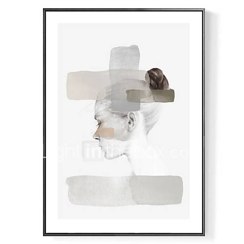 Ingelijst Olieverfschilderij Mensen Legering Illustratie huismerk kopen in de aanbieding